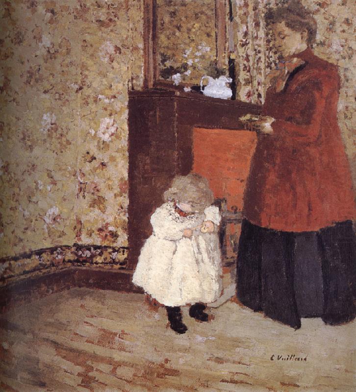 Edouard Vuillard Wife and children china oil painting image
